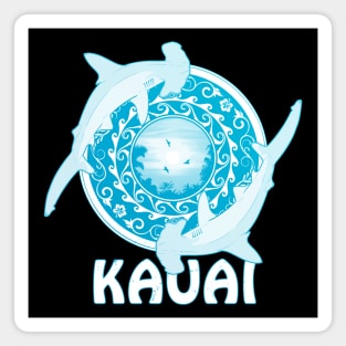 Kauai Scalloped Hammerhead Sharks Magnet